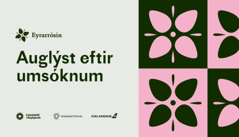 Eyrarrósarhafinn hlýtur 2,5 milljón króna peningaverðlaun. Framleitt verður sérstakt
myndband um verkefnið og því gefinn kostur á að standa að viðburði á aðaldagskrá
Listahátíðar í Reykjavík 2026.